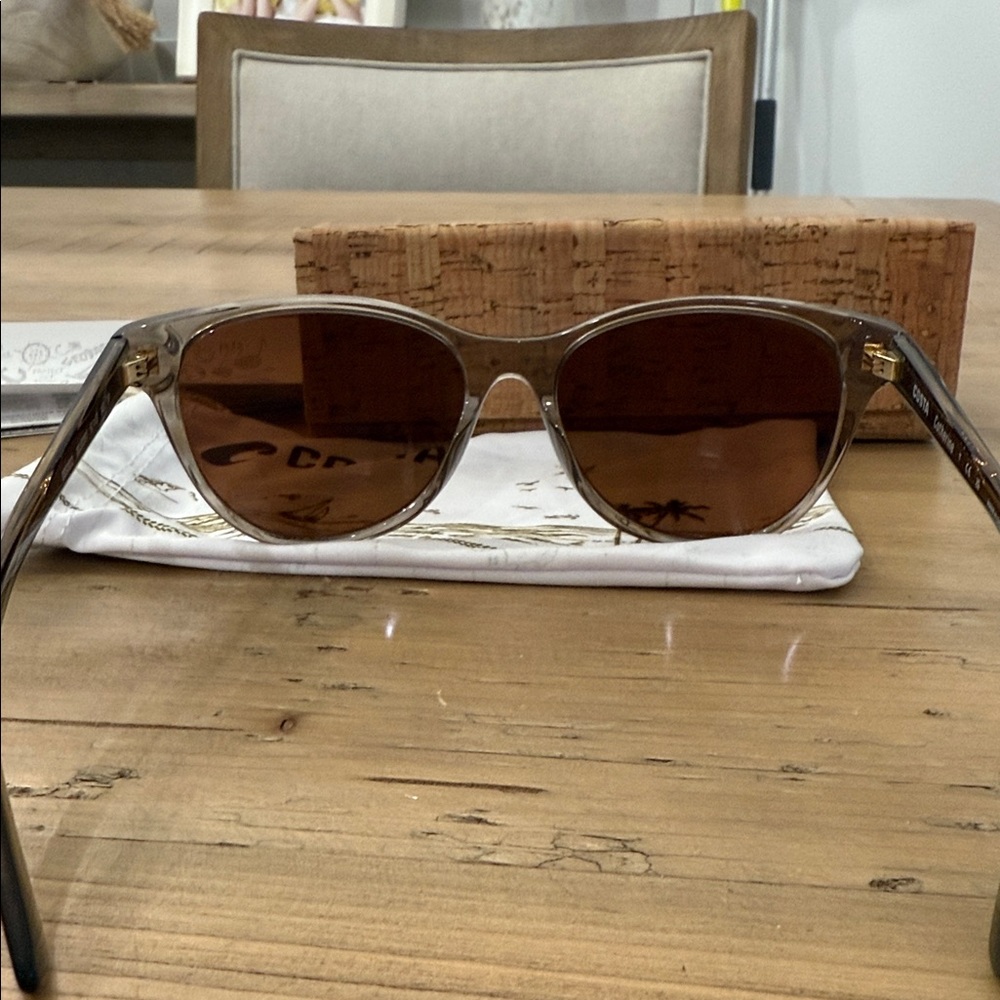 Costa Black Sunglasses with Cork Box - Picture 3 of 6